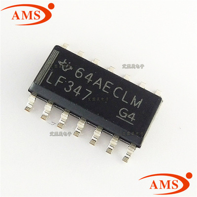 LF347DR LF347 SOP14贴片 FET输入运放放大器 TI/德州 全新现货