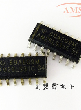 AM26LS31C AM26LS31CDR 贴片SOP16 四路驱动器芯片 全新现货