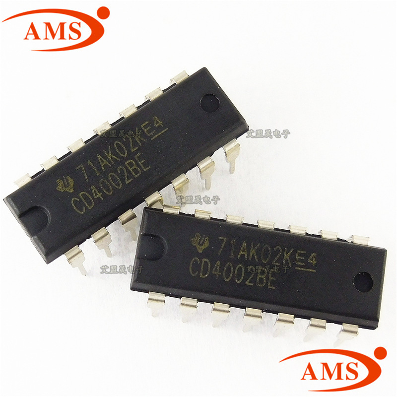 CD4002BE CD4002 直插DIP-14 双4输入或非门 逻辑IC 全新现货