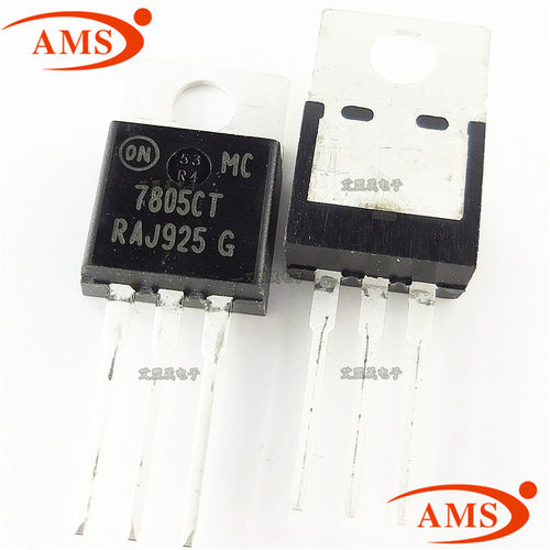 MC7805CT MC7805 TO220 直插三端稳压IC芯片 ON/安森美 全新现货
