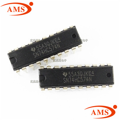 SN74HC574N 74HC574N DIP-20直插 D型触发器逻辑IC芯片 全新现货