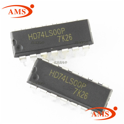 HD74LS00P DIP-14 四路2输入正与非门 逻辑芯片IC芯片 全新正品