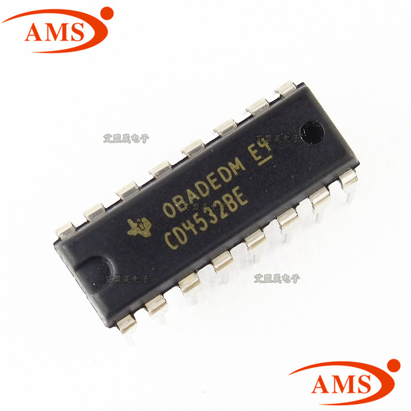 CD4532BE CD4532B 直插DIP-16 逻辑 -信号开关 TI/德州 全新现货