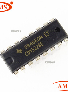CD4532BE CD4532B 直插DIP-16 逻辑 -信号开关 TI/德州 全新现货
