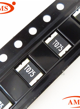 SMD1812P075TF 0.75A 丝印：T075 贴片自恢复保险丝 全新现货