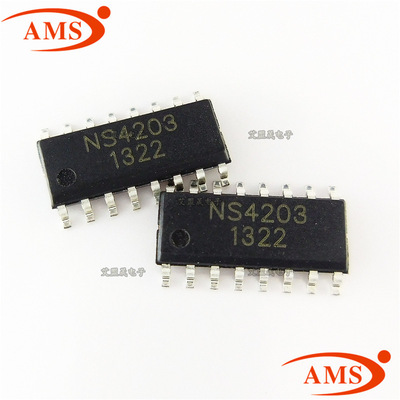 NS4203 4203 SOP16贴片 双声道D类音频功放ic芯片 全新现货