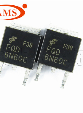 FQD6N60C TO252贴片 6A 600V FSC/仙童电源场效应MOS管 6N60C