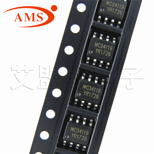 MC34119 SOP-8 电话机低压音频放大电路芯片 ON/安森美 MC34119D