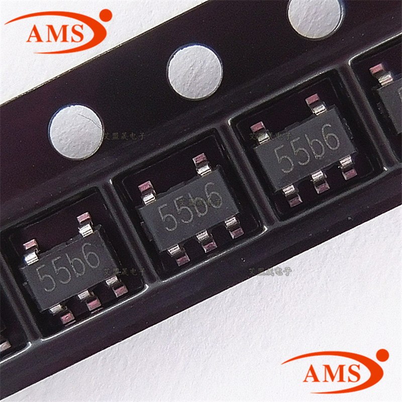 TP4055 4055 丝印55B6 SOT23-5贴片 锂电充电管理IC 全新现货