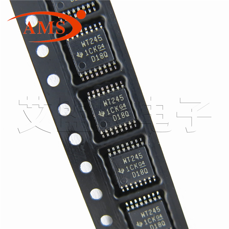 SN74AVC4T245PWR 丝印WT245 TSSOP16 双电源总线收发器IC芯片 TI
