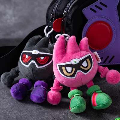 现货 假面骑士艾克赛德全能玩家X玩偶士Ex-Aid毛绒挂饰 官谷moeyu