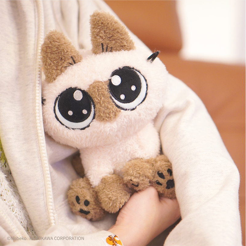 暹罗猫小豆泥-20cm系列毛绒公仔