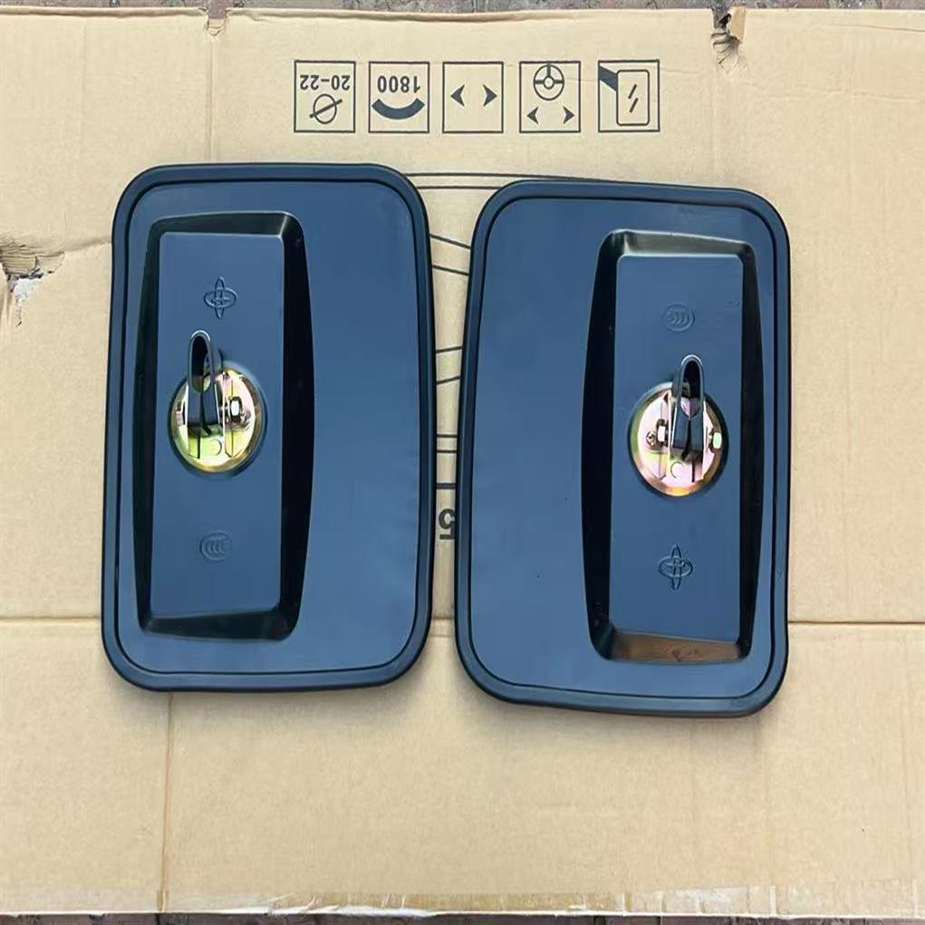 适配新源C75-C85-C95胶轮式挖掘机驾驶室倒车镜总成后视镜 反光镜