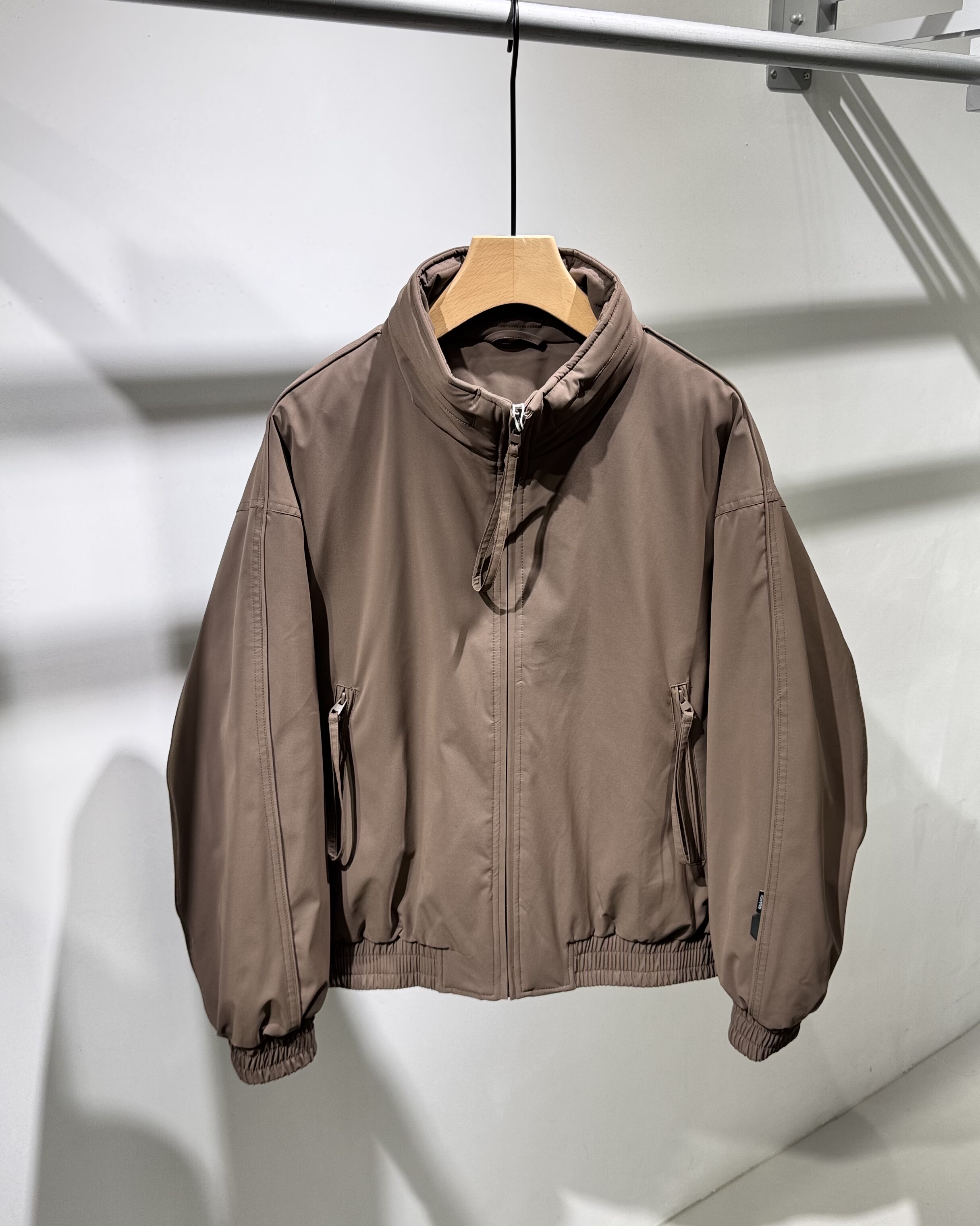 冬季新款男士90白鸭绒立领羽绒服美式潮流百搭加厚保暖羽绒冲锋衣