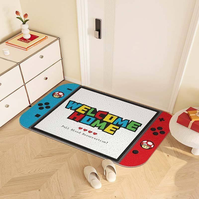 创意入户门地垫丝圈家用进门门口脚垫门垫地毯蹭土入门pvc进户门,居家布艺,家用脚垫,淘宝优惠券,粉丝福利购,淘宝优惠卷