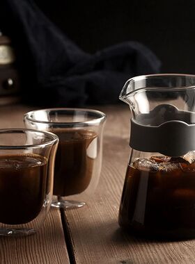 Pour Over Coffee Maker High Borosilicate Glass Coldproof