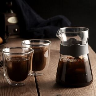 Pour Over Coffee Maker High Borosilicate Glass Coldproof