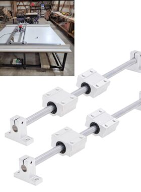 2pcs Linear Bearing Slide Set Rail Shaft Kit CNC Parts for