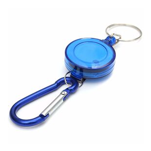 Retractable Carabiner Key Chain Ring Mini Multi-purpose
