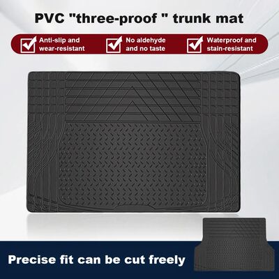 120x80CM Universal Car Trunk Mat Wear-Resistant Rear Seat