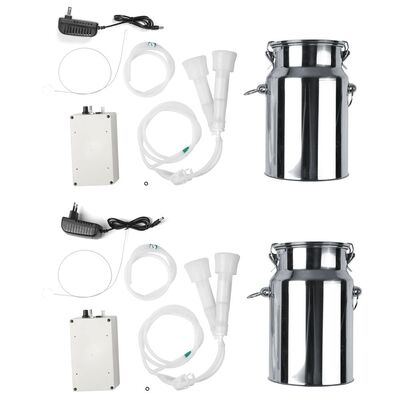 Machine with Vacuum Pulse Pump Goat Milking Machine 100-240V