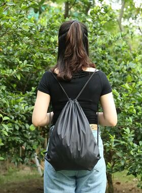 Drawstring Gym Bag Swimming Pool Backpack Multifunction
