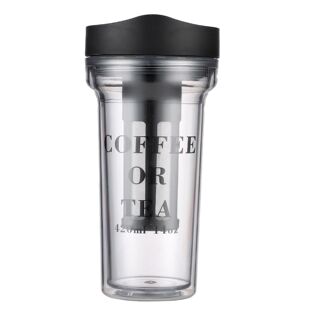 old Brew Coffee Tea Airtight Bottle Iced Coffee Cup with Lid