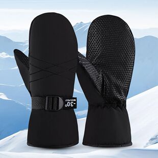 Ski Mittens Waterproof Winter Gloves Windproof Cycling