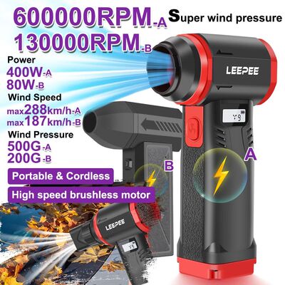 600/130,000RPM Strong Blowing Air Compressor Car Snow