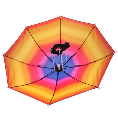 Rain Umbrella Hat Waterproof Fishing Anti-Sun Hats