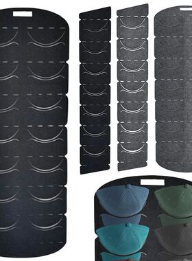 Felt Hanging Hat Organizer Baseball Hat Holder 7/14 Pockets