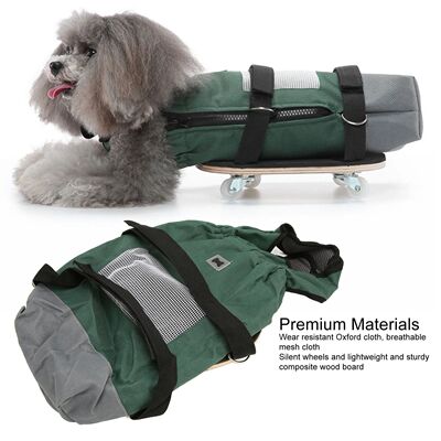 Protection Rear Legs Pet Drag Bag Scooter for Paralyzed Pets