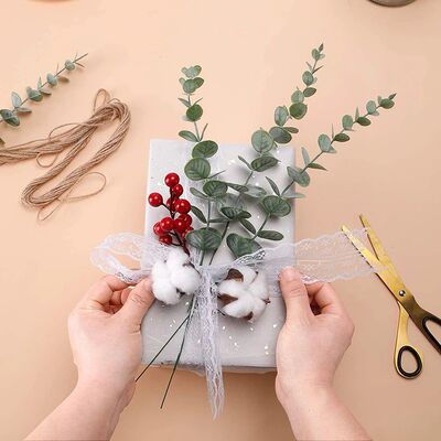 20 Pcs 38 CM Faux Greenery Branches Greenery Stem Fake