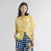 UOOYAA 「爱与食物」手作奶奶毛衫 乌丫2025秋季 新款