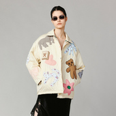 UOOYAA 乌丫满满天真俏皮两穿棉服外套