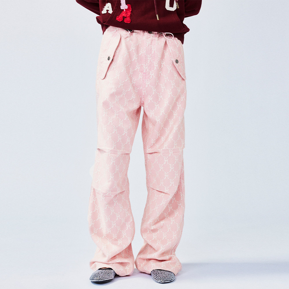 UOOYAA/乌丫2025春季新款刺绣工装裤,女装/女士精品,休闲裤,淘宝优惠券,粉丝福利购,淘宝优惠卷