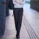 23区日系秋季 商场同款 通勤职业OL羊毛混纺微弹锥形九分裤 休闲裤