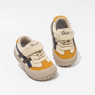运动鞋 时尚 男女童休闲单鞋 男女童软底舒适板鞋 7岁 春秋季 新款