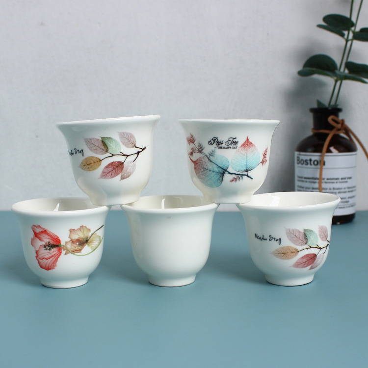 仿古酒盅子陶瓷白酒杯祭祀道具杯