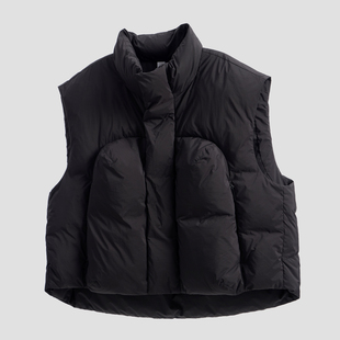 WUYI DOWN WAISTCOAT轻盈修身羽绒马甲