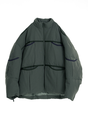 A·A·Spectrum光谱·SEEKERS JACKET 仿棉帆质地撞色羽绒服