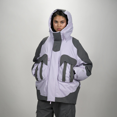 AAS光谱功能性厚款撞色棉服夹克