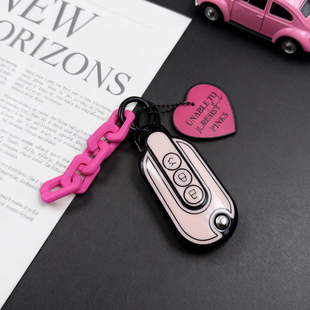 五菱宏光mini钥匙套miniev迷你车扣壳马卡龙第三代小汽车用品男女