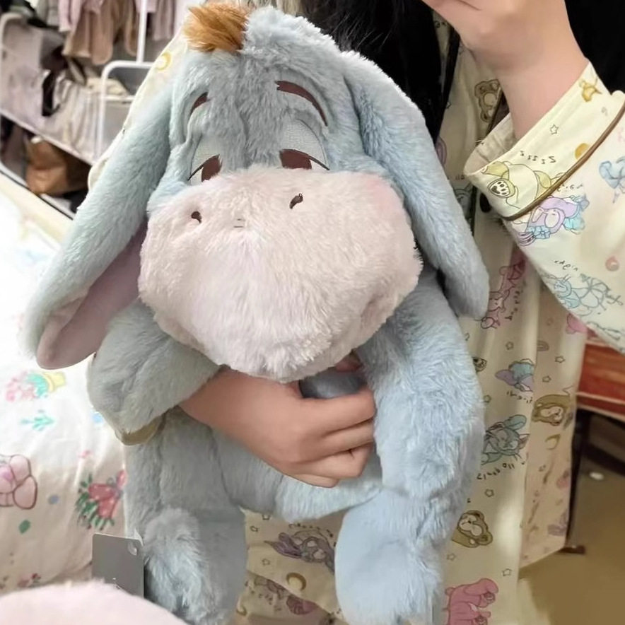 大耳朵小毛驴毛绒公仔