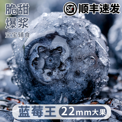 【进口品质】新鲜22mm+大蓝莓