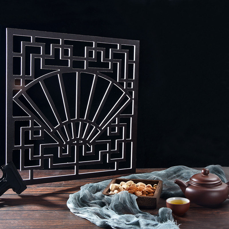 复古中国风拍照窗户道具镂空百叶窗光影摄影摆件古风背景装饰视频