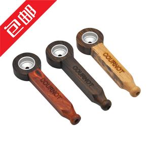 包邮 手工打造COURNOT老司机 迷你手掌个性烟斗木质烟斗pipe配件