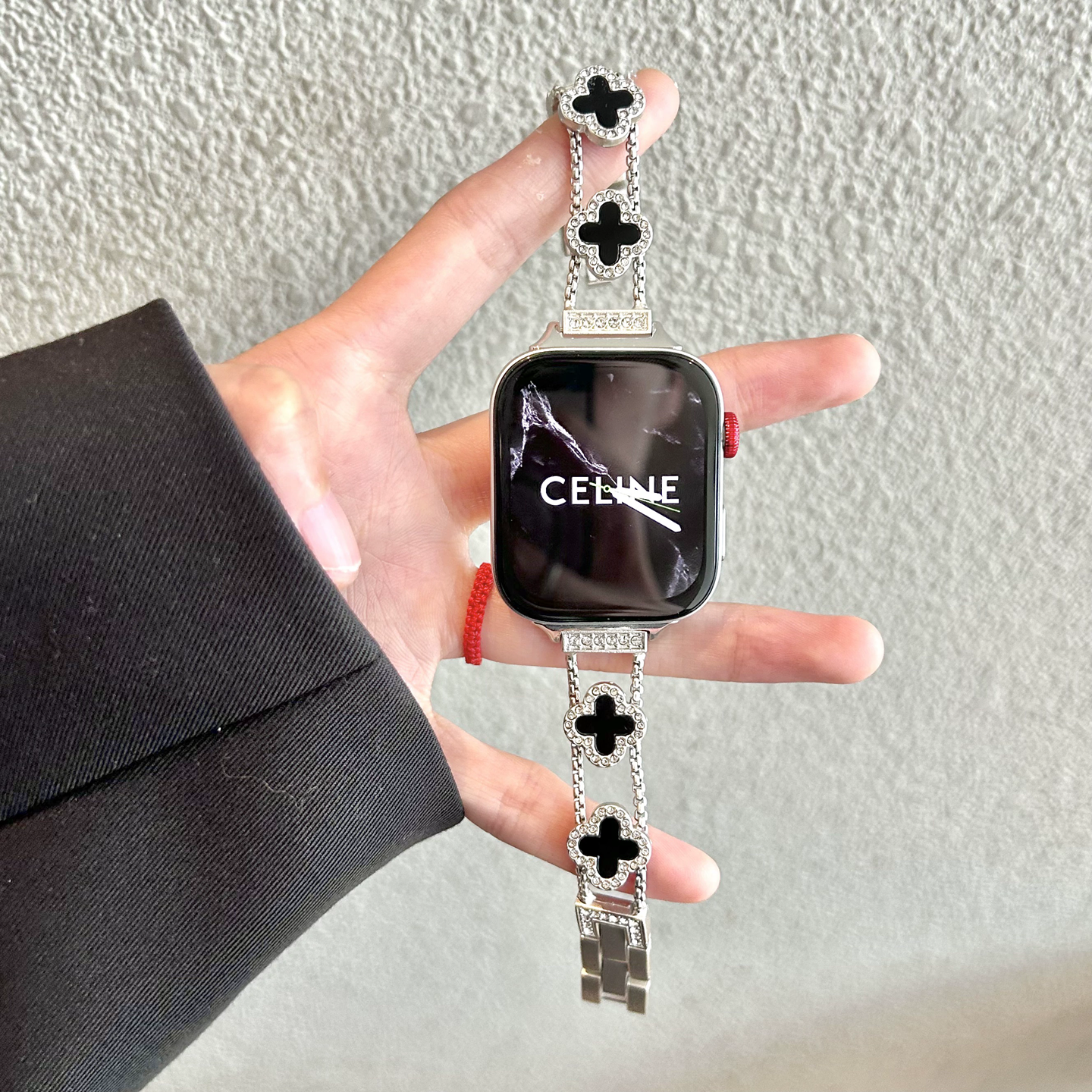 适用华为fit4手表表带四叶草金属贝母fit3三高级感女款小香风轻奢,智能设备,智能手表手环表带/腕带,淘宝优惠券,粉丝福利购,淘宝优惠卷