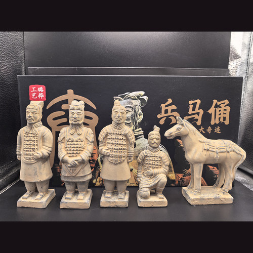 精品兵马俑彩绘高档陶俑