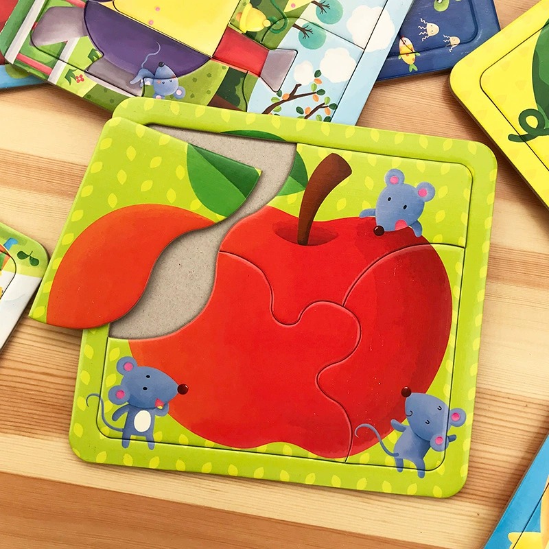 bangson益智开发拼图2儿童3宝宝